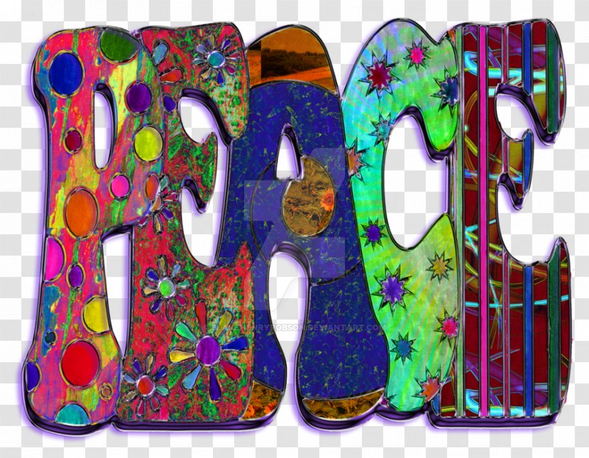 Peace Symbols Art Museum Hippie - The Word Transparent PNG