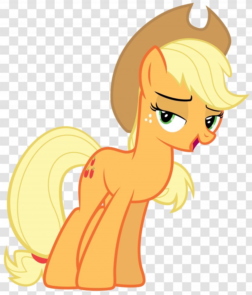 Applejack Rarity Fluttershy Rainbow Dash Pony Transparent PNG