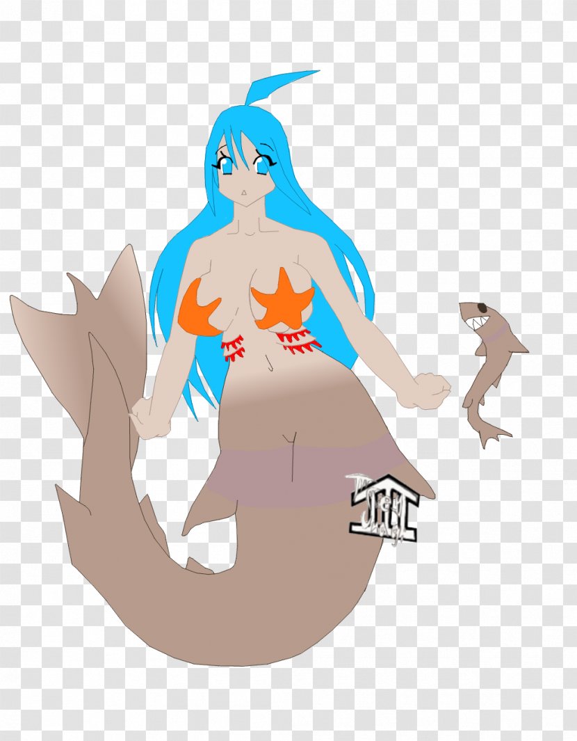 Mermaid Monster Legendary Creature - Silhouette Transparent PNG