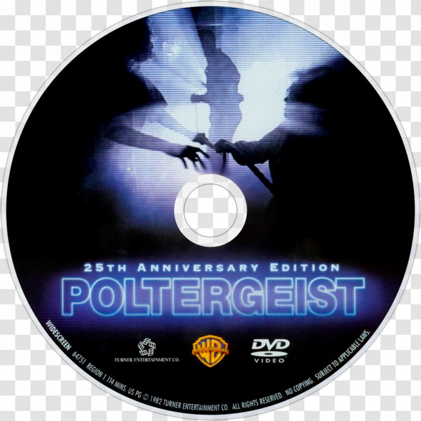 Compact Disc Poltergeist DVD Film - Television - Ray Background Transparent PNG
