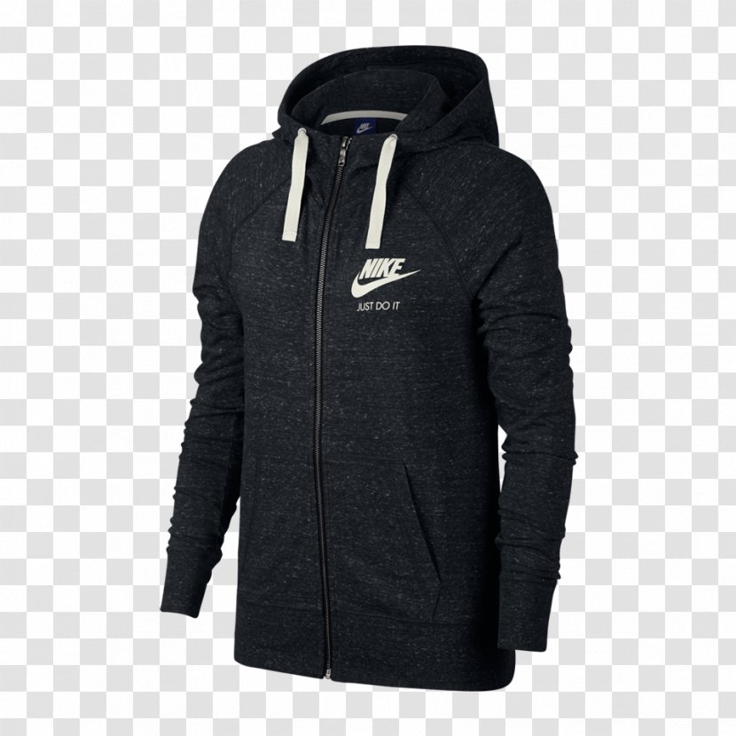 Hoodie T-shirt Nike Jacket Zipper - Lining - Inc Transparent PNG