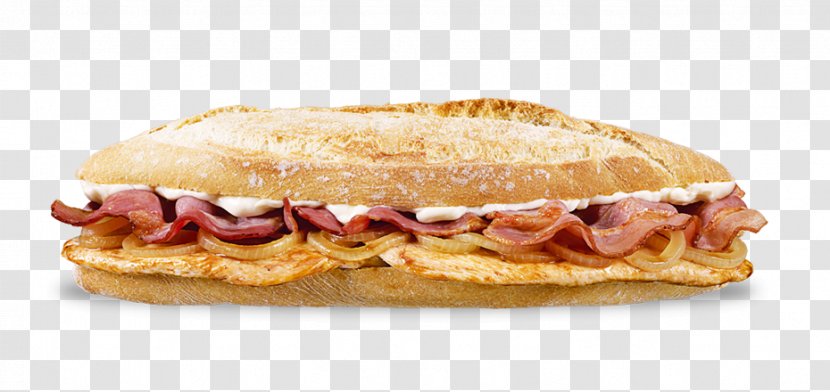 Breakfast Sandwich Ham And Cheese Montreal-style Smoked Meat Submarine Muffuletta - Montrealstyle - Frango Assado Transparent PNG