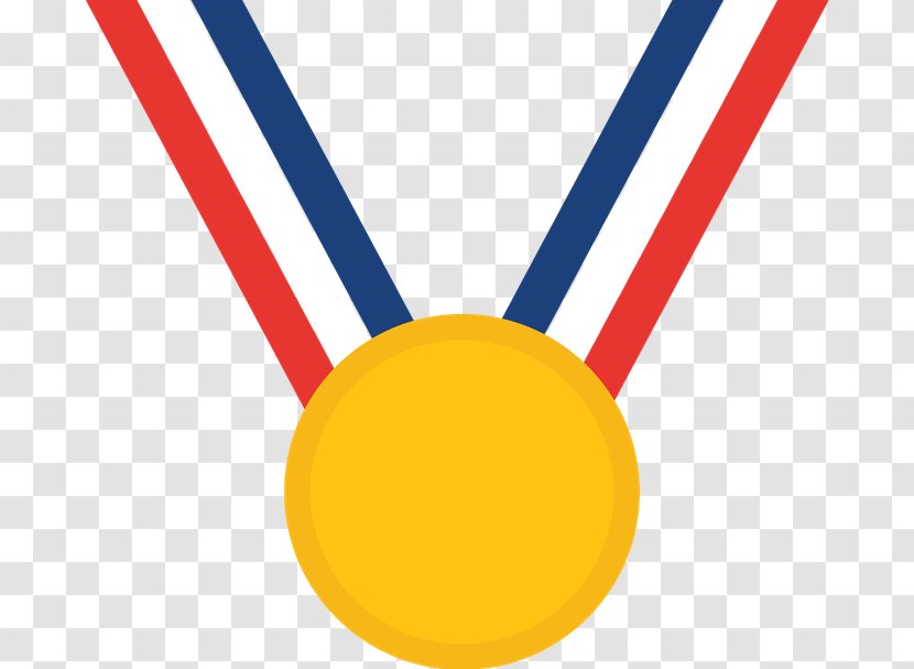 Gold Medal Clip Art - Summer Table Ribbon Olympics Transparent PNG