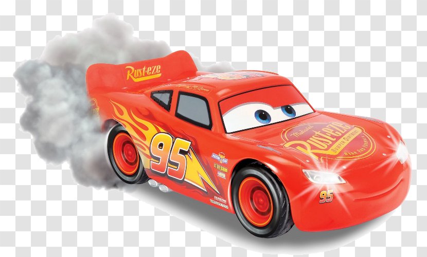 Lightning McQueen Cars Toy Character - Play Vehicle - Rc Car Transparent PNG