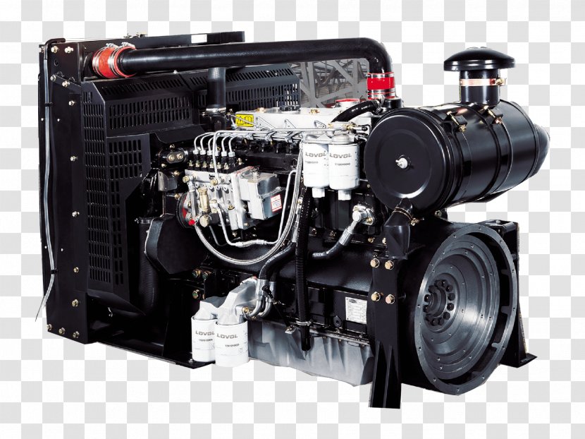 Electric Generator Diesel Engine Energy - Motor Vehicle Transparent PNG