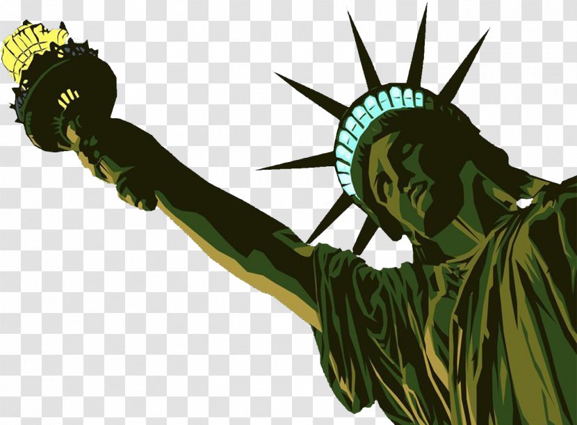 Statue Of Liberty - Plant - Tree Transparent PNG