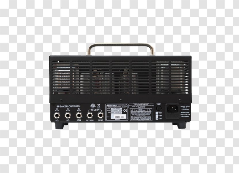 Guitar Amplifier Orange Dark Terror DA15H Crush Pro CR60 - Audio Equipment Transparent PNG