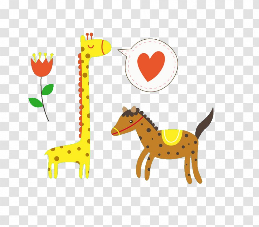 Horse Pony Okapi Zebra - Fictional Character - Giraffe And Transparent PNG