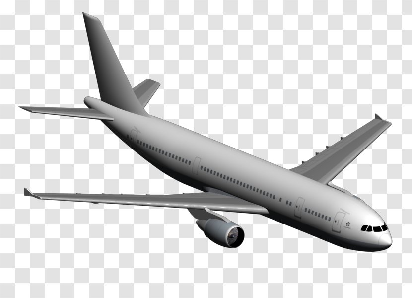 Airplane Aircraft Boeing 767 Image - Airline Transparent PNG