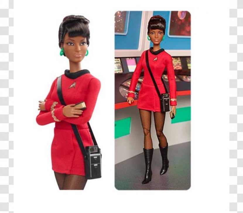 Uhura Spock Ken James T. Kirk Star Trek: 25th Anniversary - Magenta - Barbie Transparent PNG