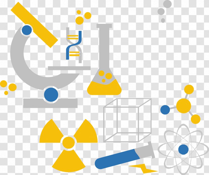 Microscope Data Icon - Yellow - Tube Fan Transparent PNG