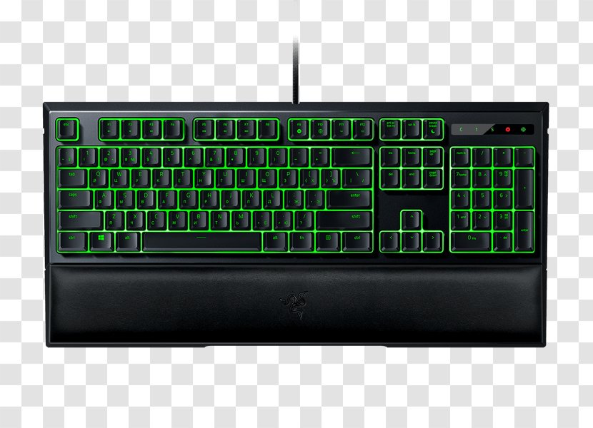 Computer Keyboard Razer BlackWidow Ultimate (2016) Backlight Inc. Ornata Chroma - Input Device - Scopula Transparent PNG