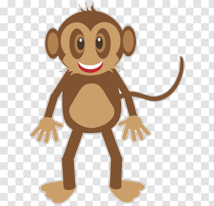 Monkey Primate Clip Art Ape Image Transparent PNG