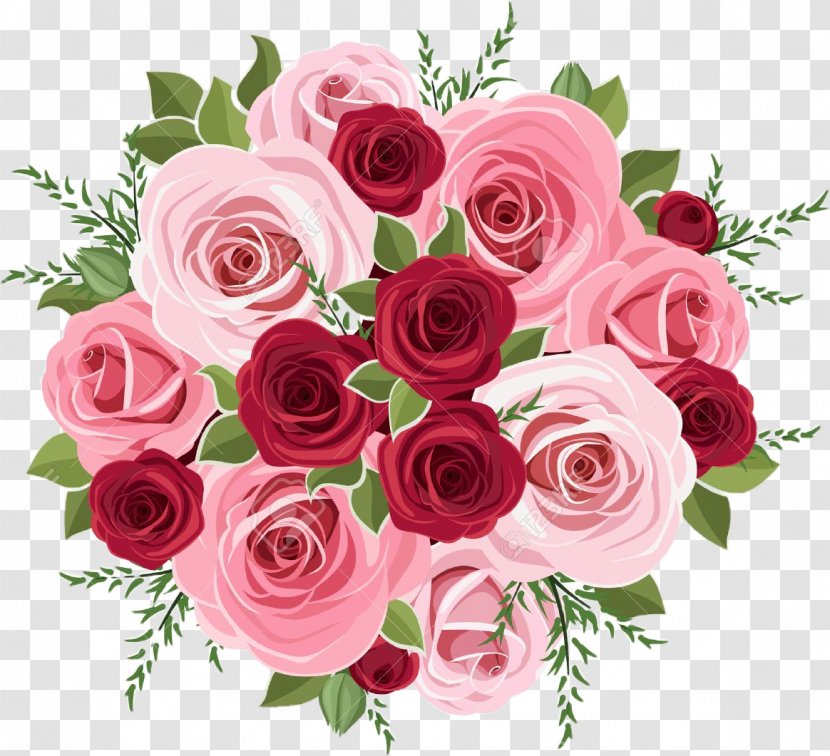 Flower Bouquet Greeting & Note Cards Rose Wedding Invitation - Floribunda Transparent PNG