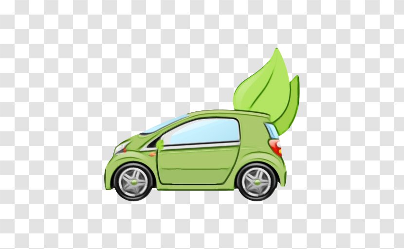Land Vehicle Motor Car Green - Wet Ink - Subcompact Compact Transparent PNG