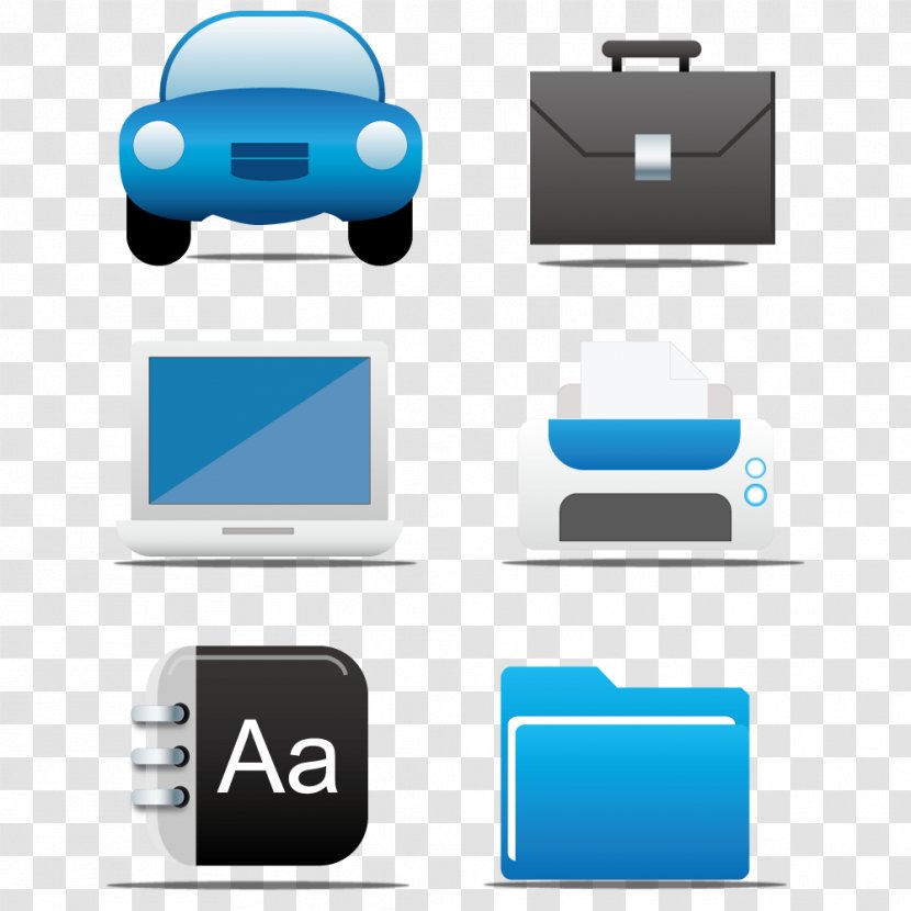 Video Card Icon - Monochrome Monitor - Vector Traffic Office Tools Transparent PNG