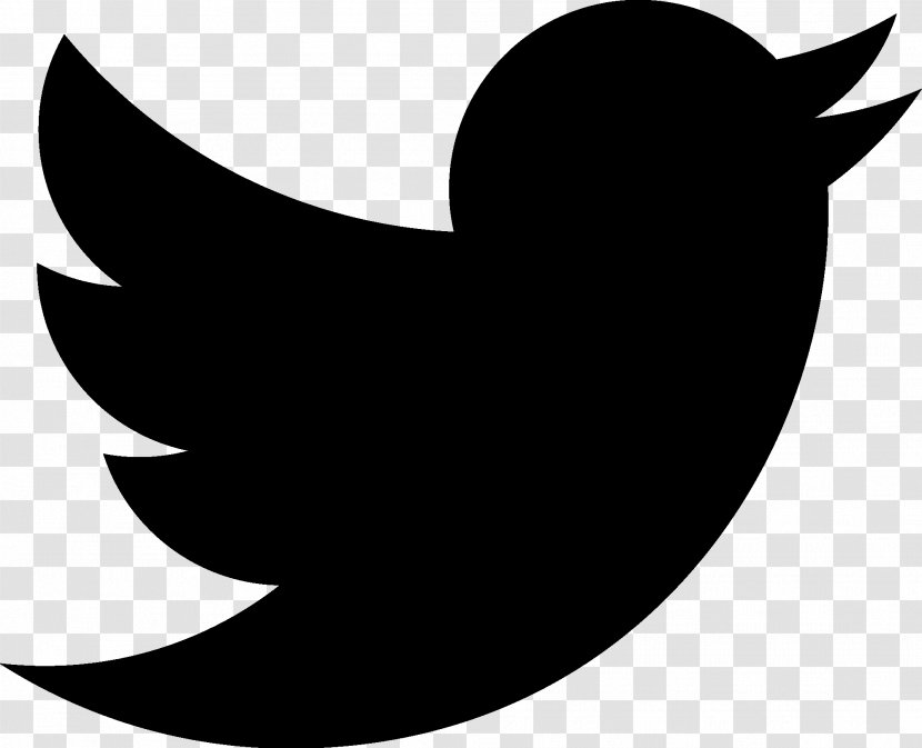 Logo Social Media - Silhouette - Black Twitter Transparent PNG