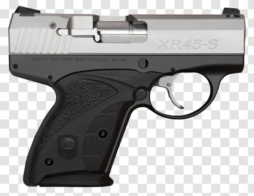 Trigger Firearm Weapon Boberg XR9-S .45 ACP - Pistol Transparent PNG