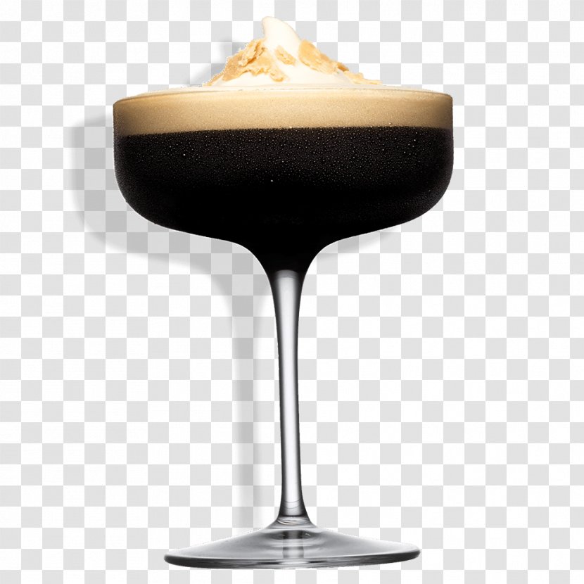 Cocktail Cappuccino Martini Frappé Coffee - Baileys Irish Cream Transparent PNG