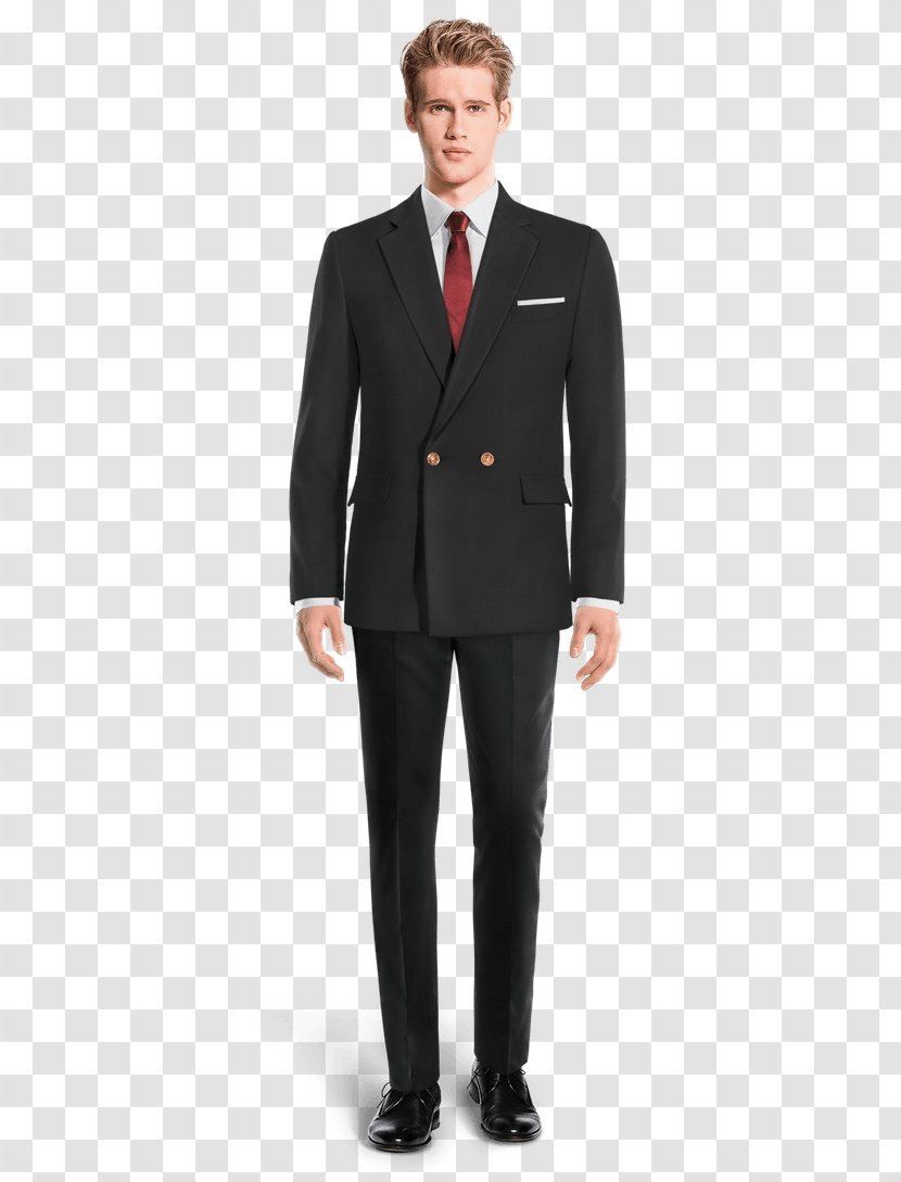 Suit Tuxedo Pants Lapel Clothing - Standing Transparent PNG