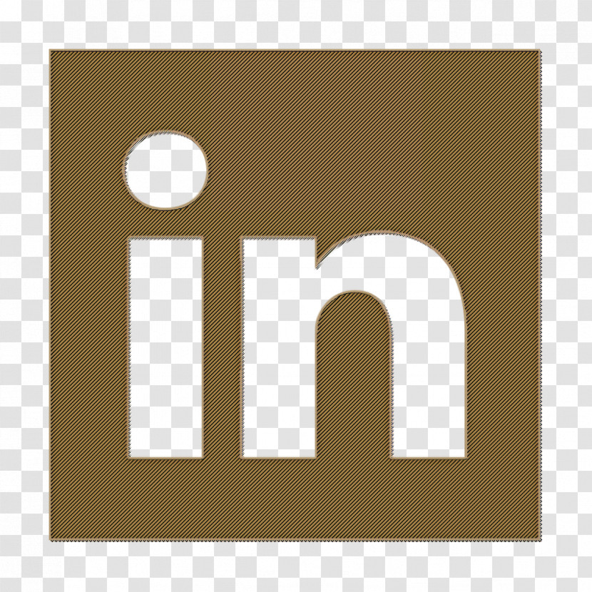 Solid Social Media Logos Icon Linkedin Icon Transparent PNG