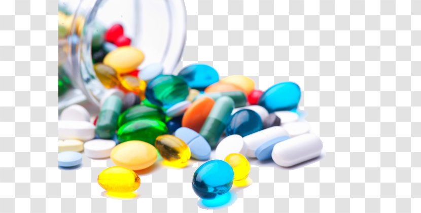 Pharmaceutical Drug Prescription Tablet Generic - Nonsteroidal Antiinflammatory - Multicolor Colorful Pills Transparent PNG