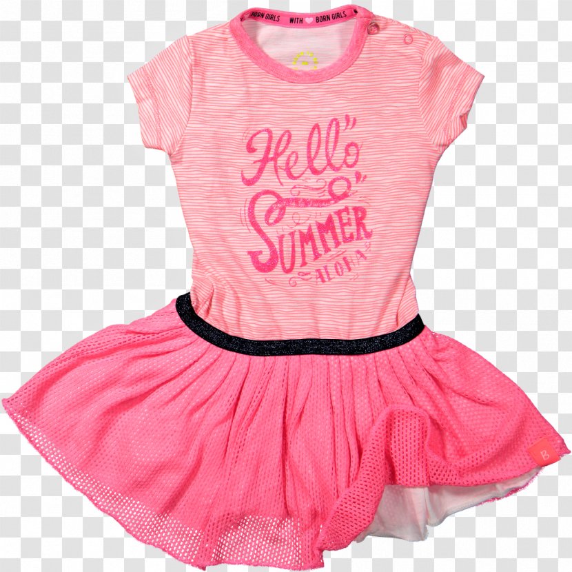 Dress Born To Be Famous Jurk T-shirt Clothing Fashion - Pink Transparent PNG