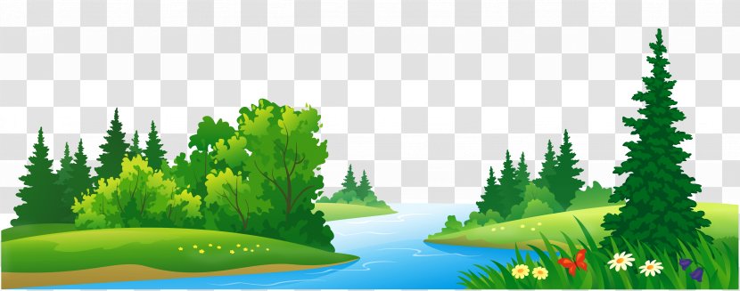 Lake Free Content Clip Art - Tree - Cute Rainforest Cliparts Transparent PNG