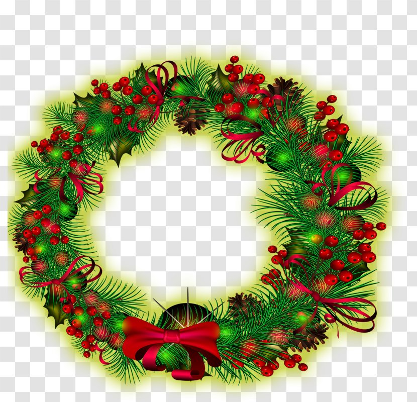 Wreath Christmas Download - Evergreen Transparent PNG