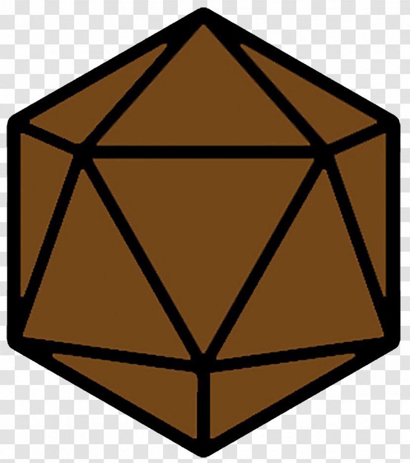 D20 System Dungeons & Dragons Dice Regular Icosahedron Dé à Vingt Faces - Polyhedron - Game Transparent PNG