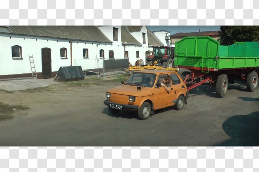Fiat 126 Car Video Tractor Unit - Vehicle Transparent PNG