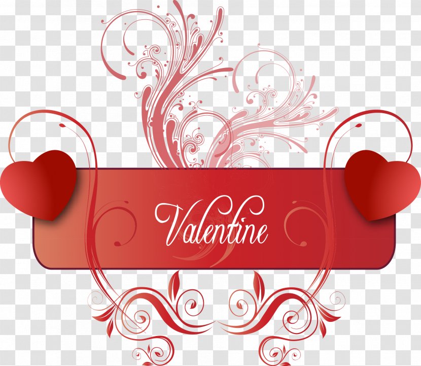 Wedding Invitation Valentines Day Heart - Romance - Valentine's Vector Transparent PNG