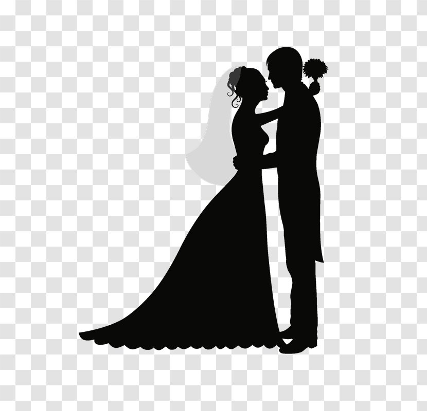 Wedding Invitation Bridegroom Silhouette - Dress Transparent PNG