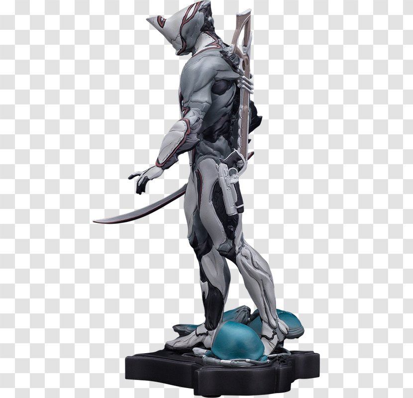 Warframe Statue Excalibur Metal Gear Figurine - Art Transparent PNG