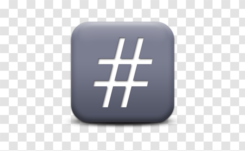 Hashtag Social Network #Idiota Media Symbol - Number Sign Transparent PNG
