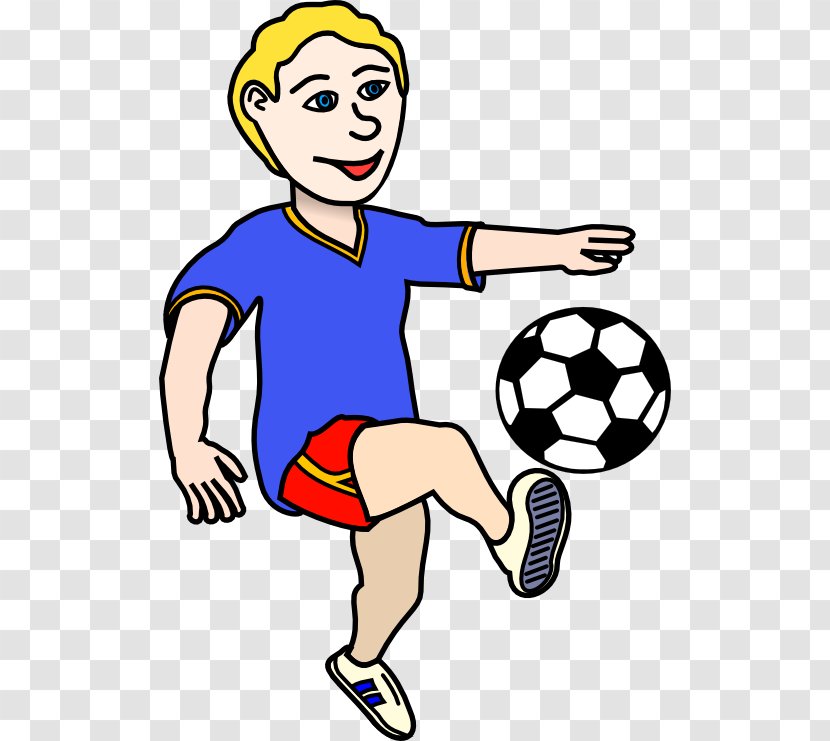 Football Player Child Boy Clip Art - Playing Cliparts Transparent PNG