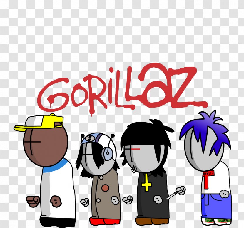 Gorillaz Demon Days Artist Asunciónico - Art Transparent PNG