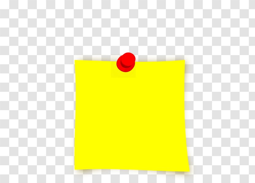 Post-it Note Clip Art - Rectangle - Material Transparent PNG