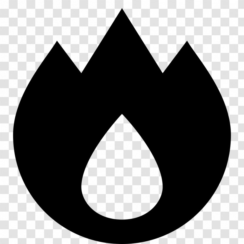 Firefighter Fire Station Symbol - Black And White Transparent PNG