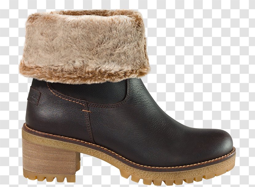 Snow Boot Leather Shoe Panama Jack - Brown Grass Transparent PNG
