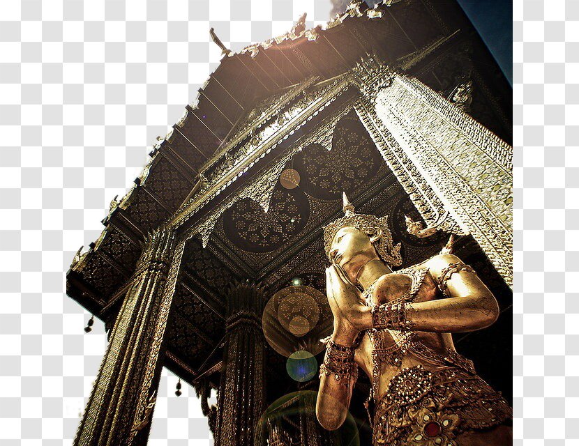 Grand Palace Khaosan Road Sukhothai Province Ko Pha-ngan Don Mueang District - Asia - Thai Temple Golden Buddha Transparent PNG