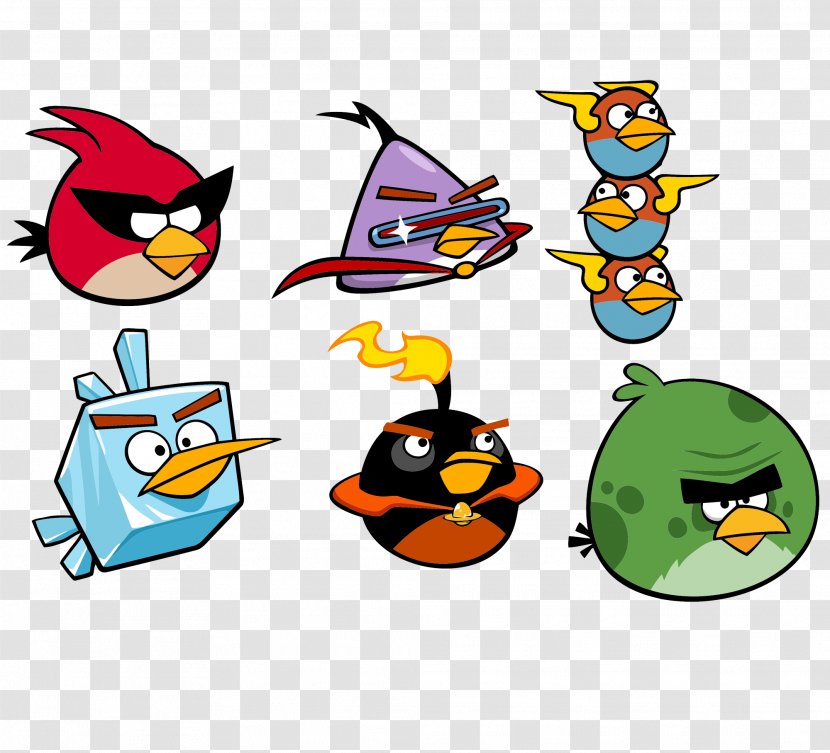 Angry Birds Space Star Wars II Clip Art - Blues Transparent PNG