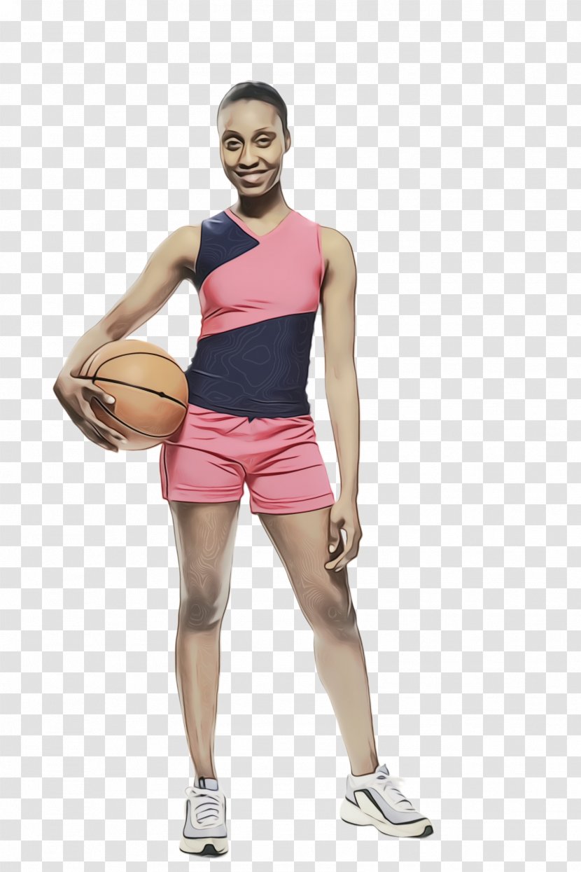 Clothing Shoulder Pink Standing Arm - Leg - Shorts Transparent PNG