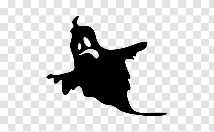 Silhouette Ghost Clip Art Transparent PNG