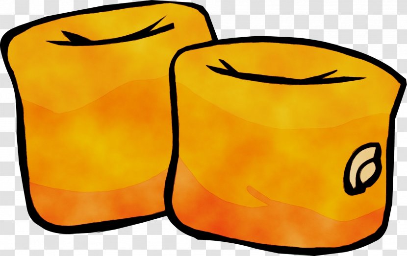 Inflatable Armbands Transparency Swimming Pools - Orange - Yellow Transparent PNG
