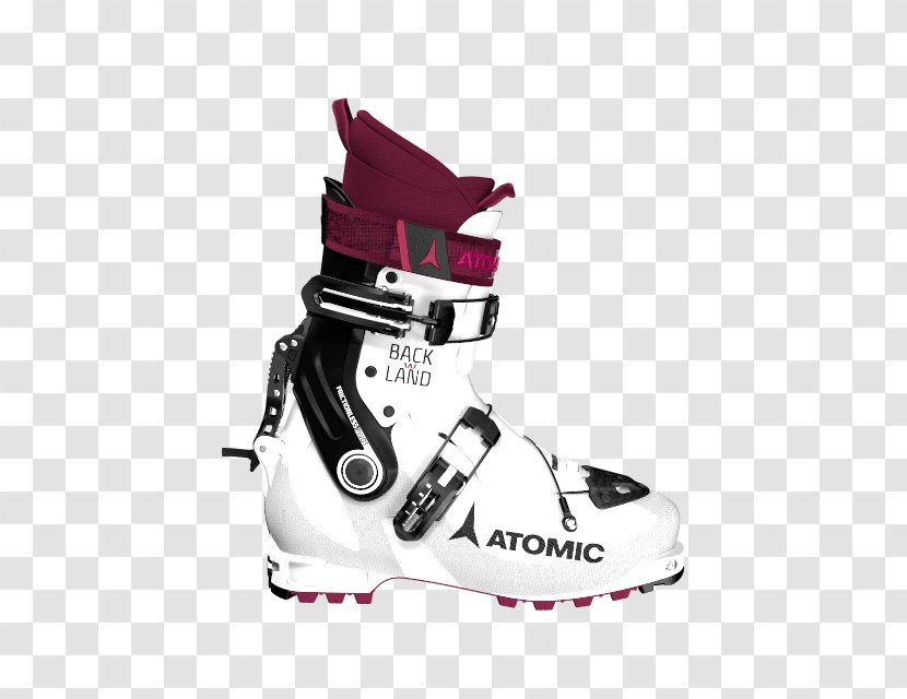 Ski Boots Skiing Shoe Atomic Skis - White Transparent PNG