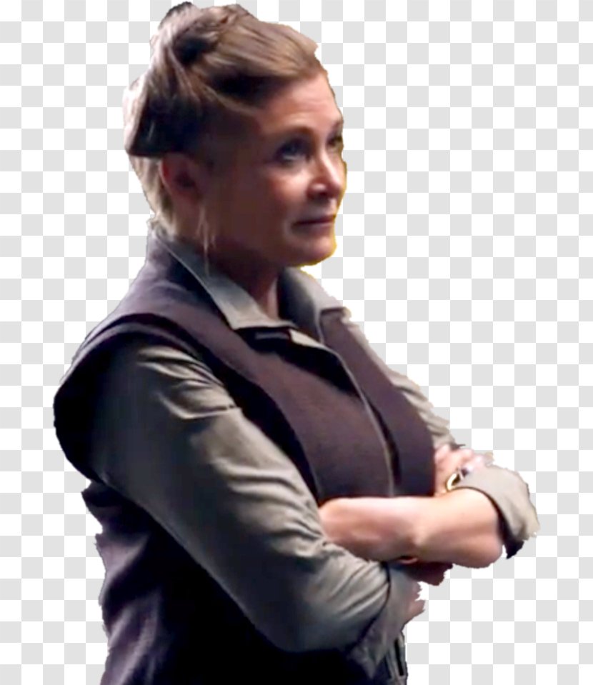Carrie Fisher Leia Organa Star Wars Episode VII Rey Luke Skywalker - Frame Transparent PNG