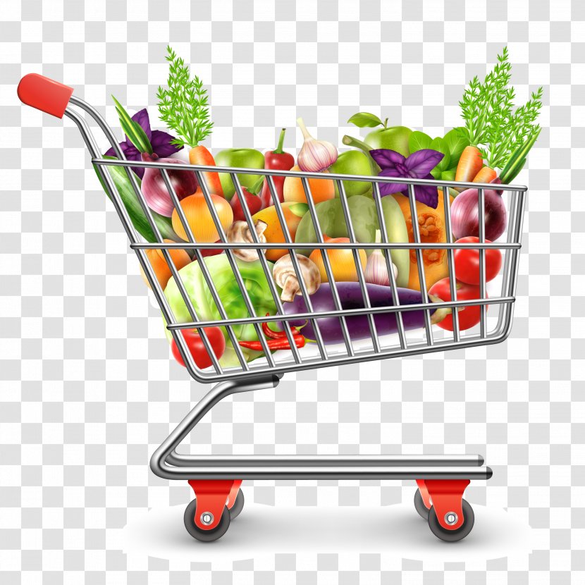 Shopping Cart - Supermarket Transparent PNG