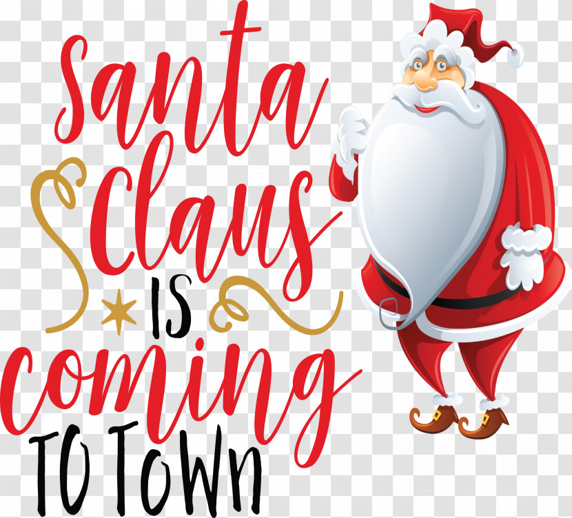 Santa Claus Is Coming Santa Claus Christmas Transparent PNG