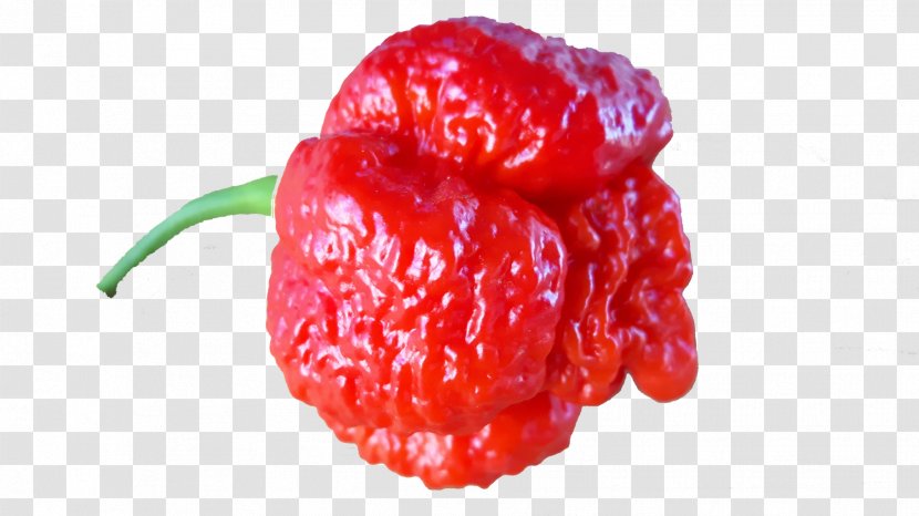 Strawberry Raspberry Natural Foods Chili Pepper - Local Food - Bhut Jolokia Transparent PNG